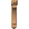 Ekena Millwork Legacy Arts and Crafts Smooth Bracket w/ Offset Brace, Western Red Cedar, 7 1/2"W x 32"D x 38"H BKT0806X32X38LEC03SWR - alternate 2